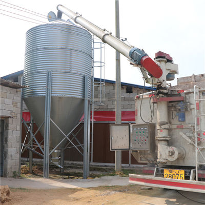 Recipiente ad alta resistenza del grano da 15 tonnellate, portata automatica di lunga vita dell'attrezzatura del pollame di strato