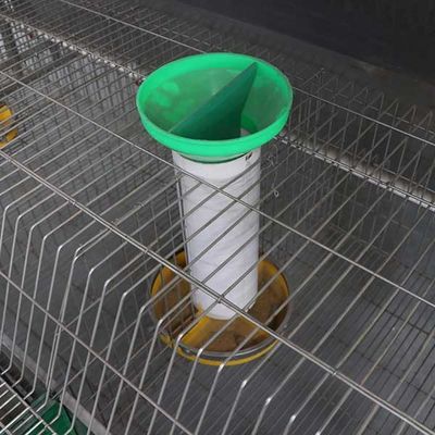 Manutenzione facile di grande di pulizia dell'azienda agricola del coniglio prestazione stabile automatica della gabbia