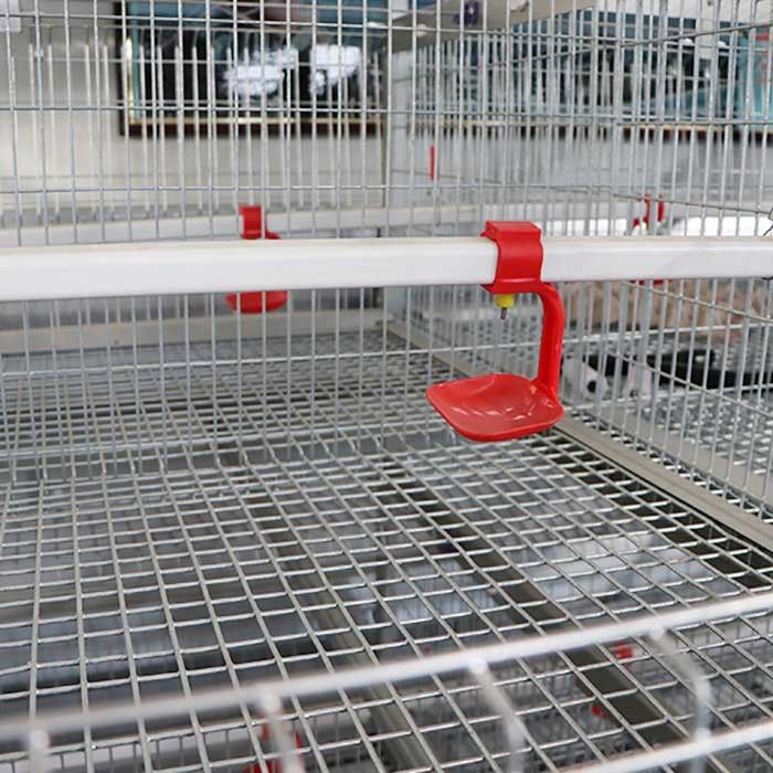 Bene durevole un tipo tasso di mortalità basso della gabbia del pulcino del bambino con il sistema d'alimentazione manuale