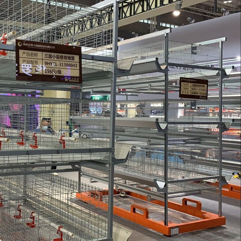 Agricoltura 3 della gabbia del pollo del pollame di Tires 195×50×35CM